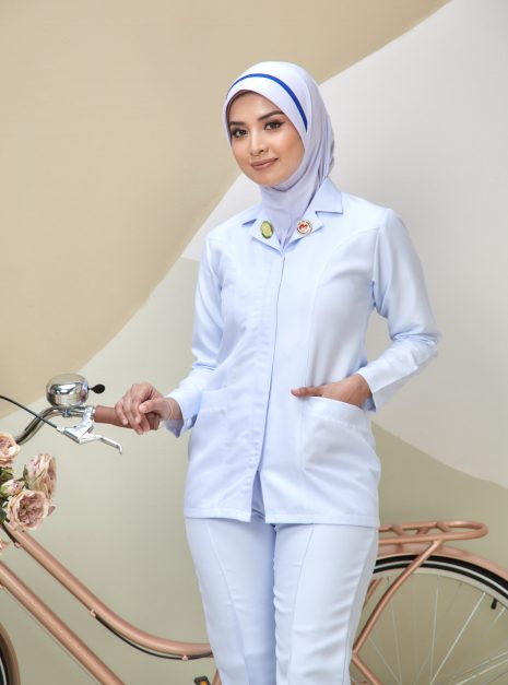 LONG SLEEVE NURSE TOP (BAJU SAHAJA) - CLEARANCE