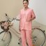 SCRUB SUIT (UNISEX) - PEACH