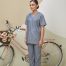 SCRUB SUIT (UNISEX) - GREY