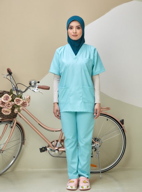SCRUB SUIT (UNISEX) - MINT