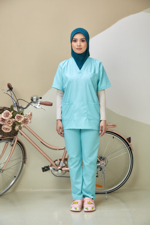 SCRUB SUIT (UNISEX) - MINT