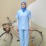 SCRUB SUIT (UNISEX) - BABY BLUE