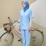 SCRUB SUIT (UNISEX) - BABY BLUE