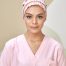 SCRUB CAP - RED FLOWERS