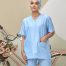 SCRUB SUIT (UNISEX) - BABY BLUE