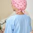 SCRUB CAP - PINK STRIPE