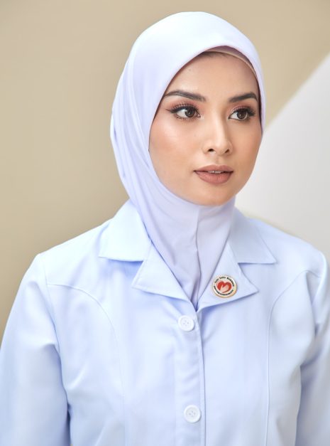 Tudung Soft Awning Full Scuba Plain (S) - CLEARANCE