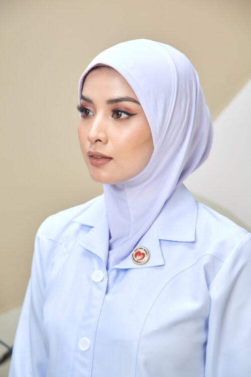 Tudung Soft Awning Half Scuba Plain (S) - CLEARANCE