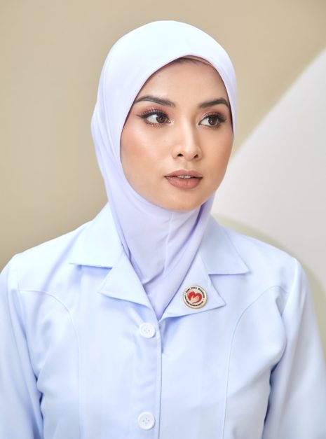 Tudung Soft Awning Half Scuba Plain (S) - CLEARANCE