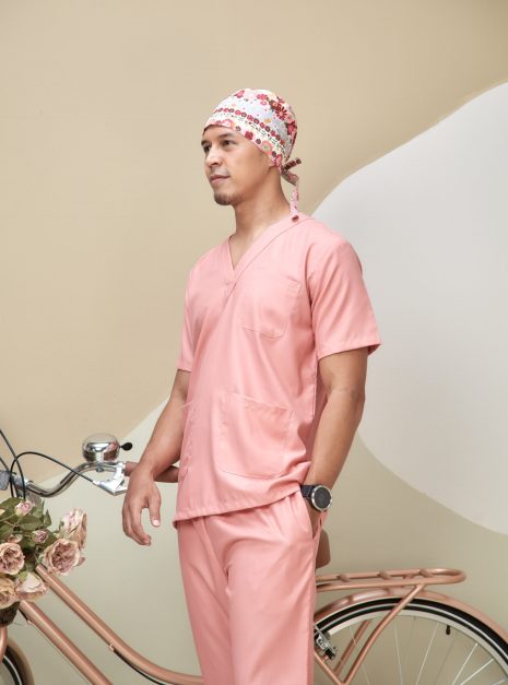 SCRUB SUIT (UNISEX) - PEACH