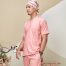 SCRUB SUIT (UNISEX) - PEACH