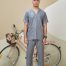 SCRUB SUIT (UNISEX) - GREY