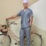 SCRUB SUIT (UNISEX) - GREY