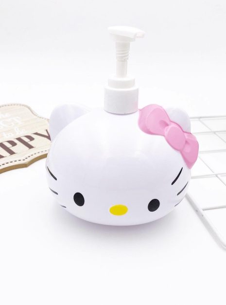 Hello Kitty (head) Pump Bottle - PINK