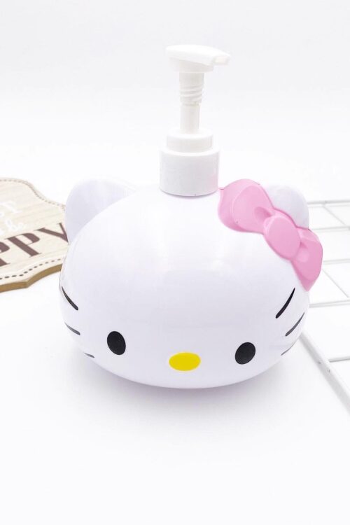 Hello Kitty (head) Pump Bottle - PINK