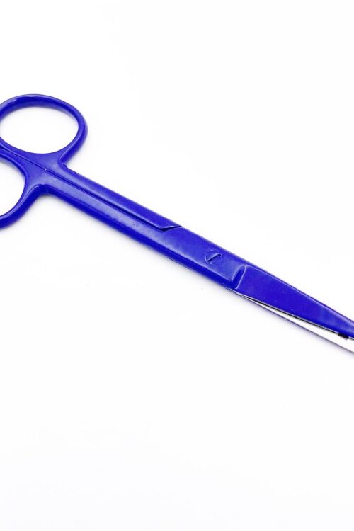 Dressing Scissor Blunt/Sharp Blue