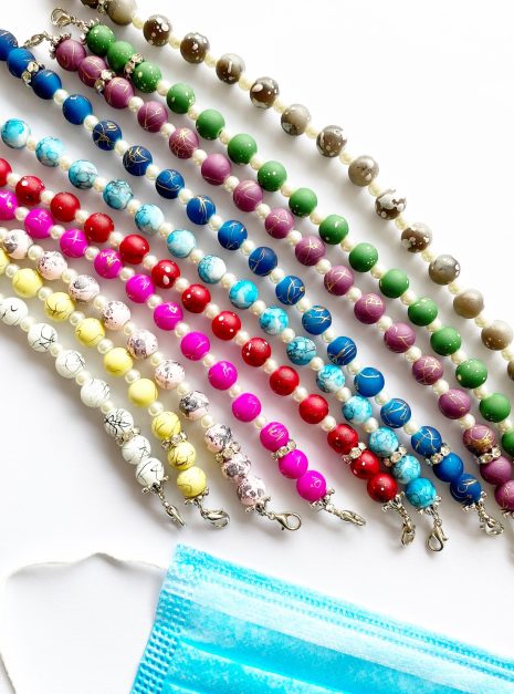 Mask Connector Pearl Matte Colour