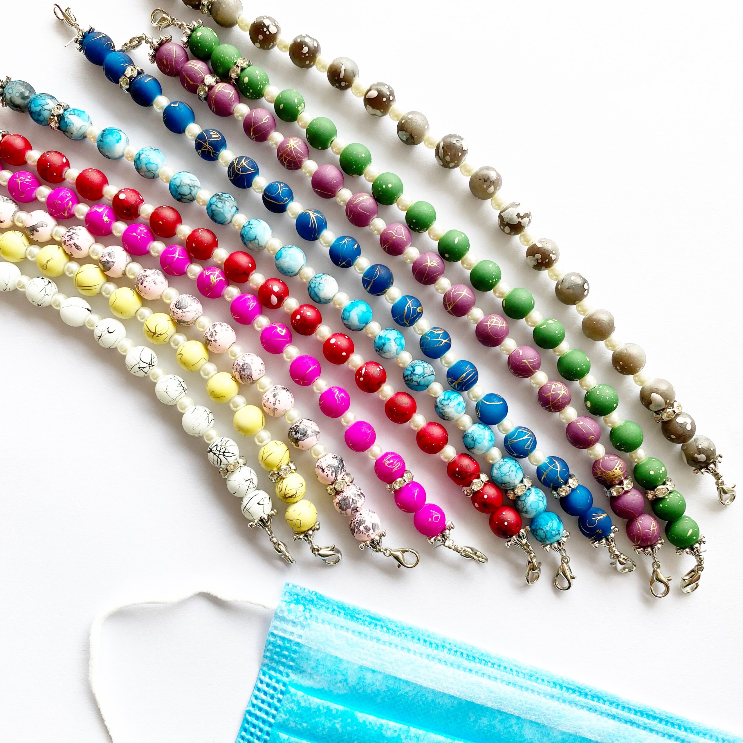 Mask Connector Pearl Matte Colour