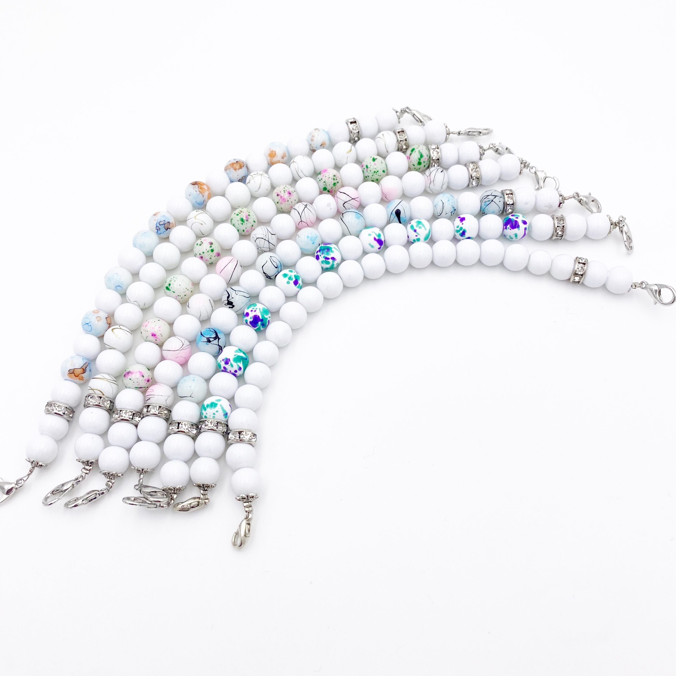 Mask Connector Pearl White Series