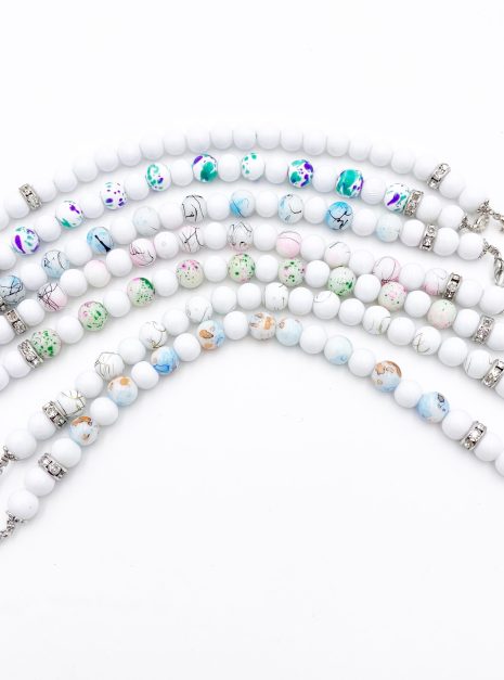 Mask Connector Pearl White Series