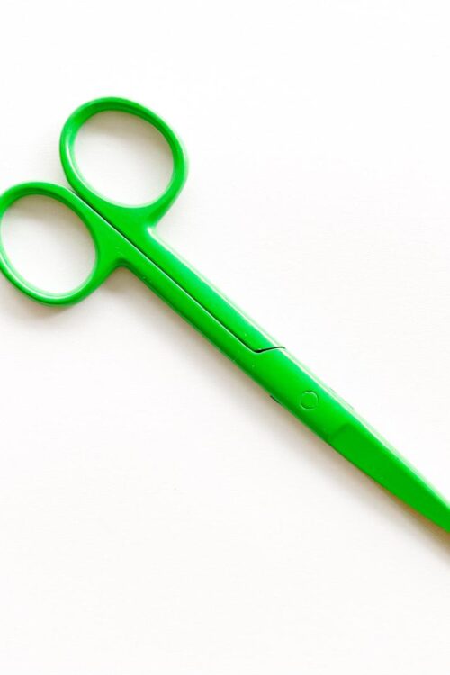 Dressing Scissor Blunt/Sharp Green