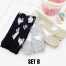 COTTON COMFORT CARTOON ANKLE SOCKS - RABBIT