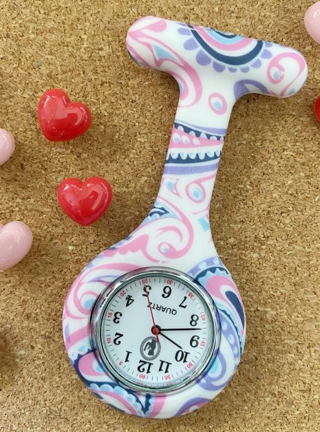 Pin Watch Printed - Paisley