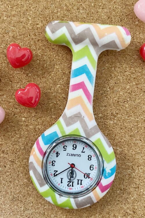Pin Watch Printed - Zig Zag