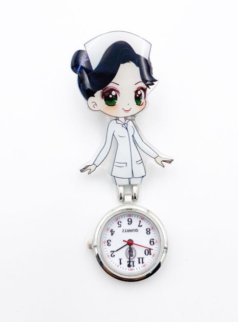 Clip Watch - Silver - FREE HAIR BELLA
