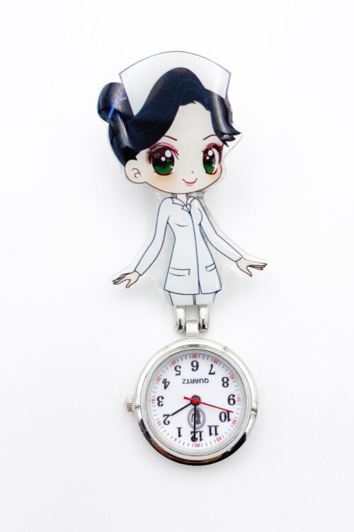 Clip Watch - Silver - FREE HAIR BELLA