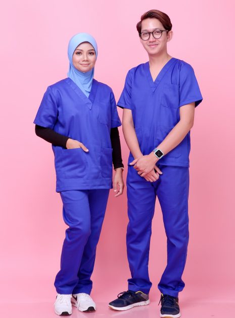 SCRUB SUIT (UNISEX) - BLUE