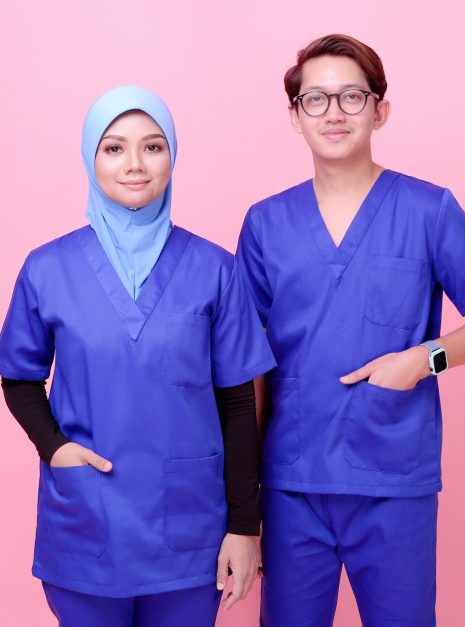 SCRUB SUIT (UNISEX) - BLUE