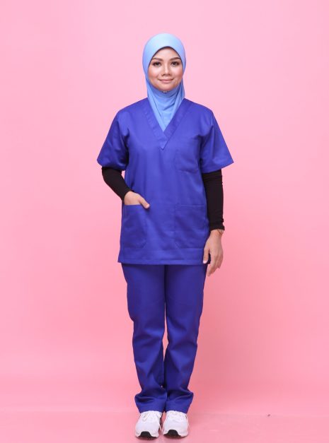SCRUB SUIT (UNISEX) - BLUE