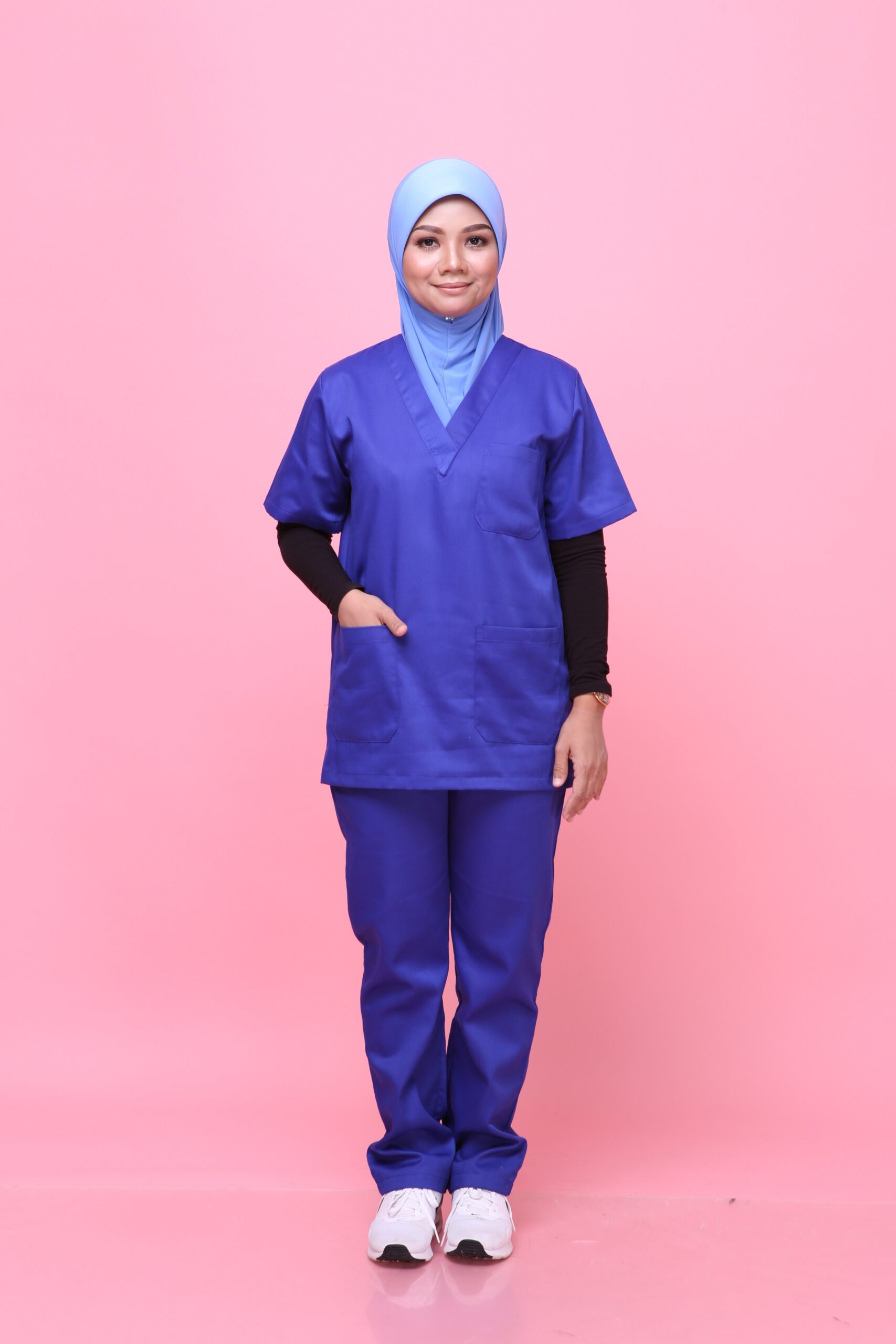 SCRUB SUIT (UNISEX) - BLUE