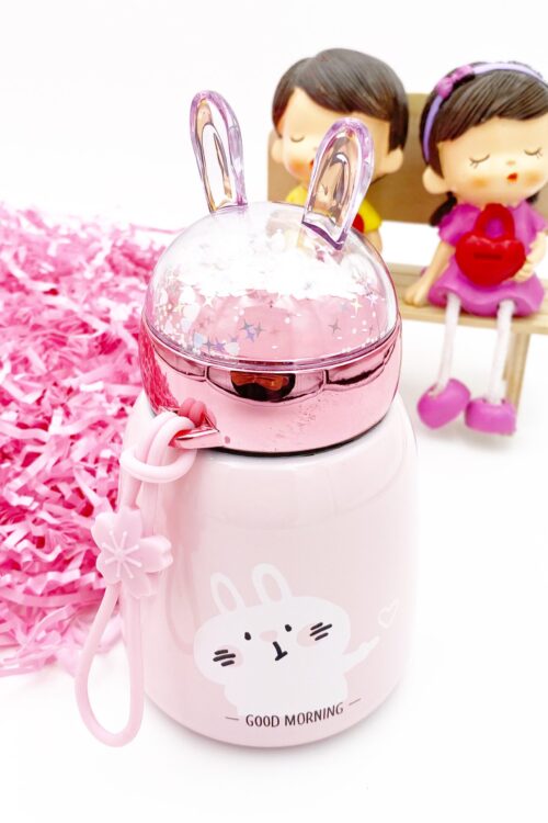 MINI FLASK RABBIT GOOD MORNING