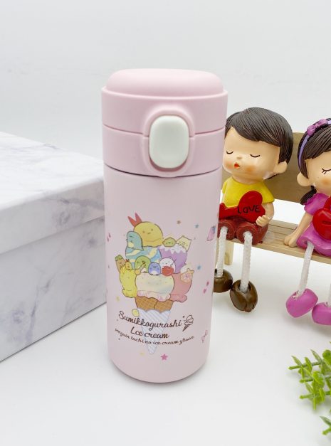 FLASK SUMIKKO GURASHI ICE CREAM PINK
