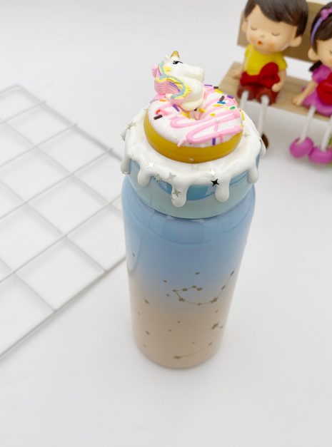 FLASK DONUT UNICORN - BLUE