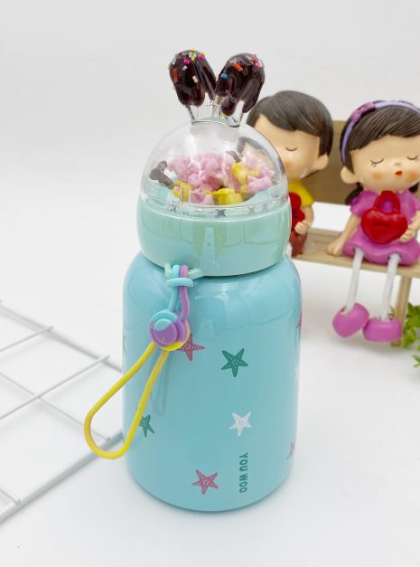 MINI FLASK STAR JELLY - GREEN