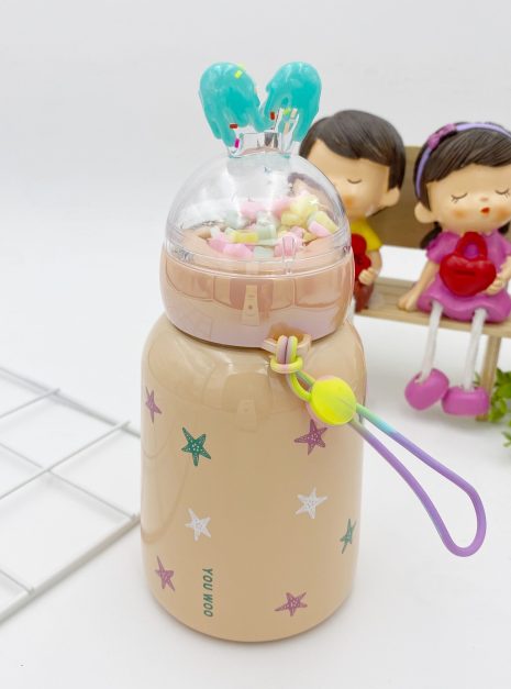 MINI FLASK STAR JELLY - PEACH