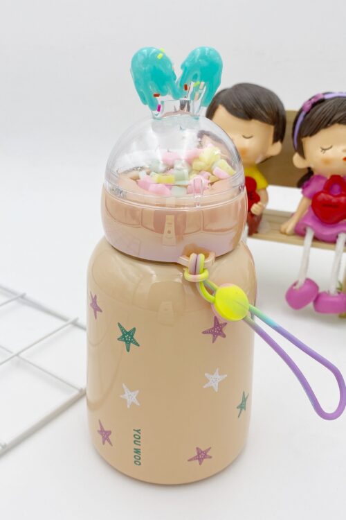 MINI FLASK STAR JELLY - PEACH