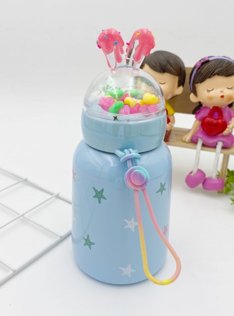 MINI FLASK STAR JELLY - BLUE