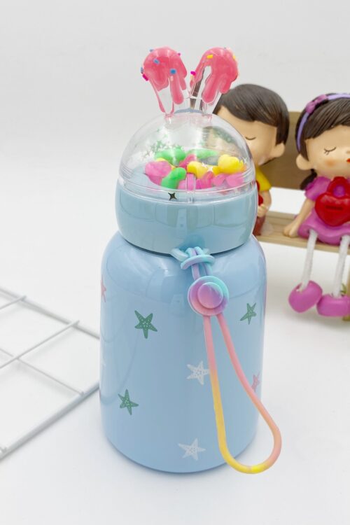 MINI FLASK STAR JELLY - BLUE