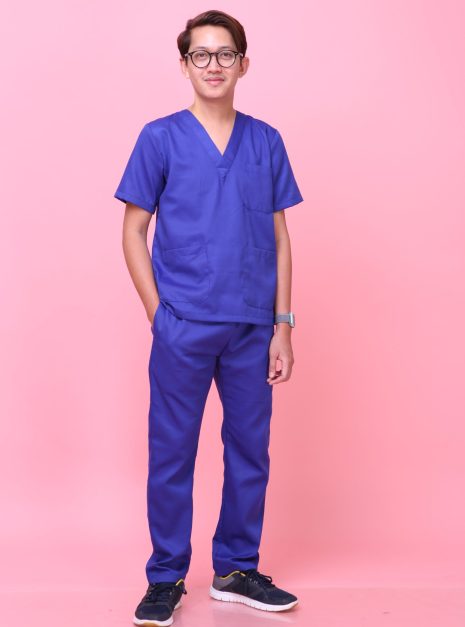 SCRUB SUIT (UNISEX) - BLUE