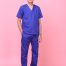 SCRUB SUIT (UNISEX) - BLUE