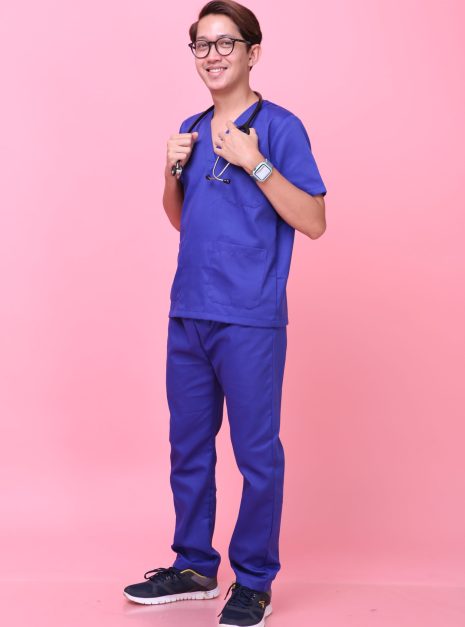 SCRUB SUIT (UNISEX) - BLUE