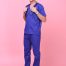 SCRUB SUIT (UNISEX) - BLUE