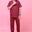 SCRUB SUIT (UNISEX) - MAROON