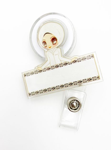 PLAIN YO-YO Hijab nurse WHITE 