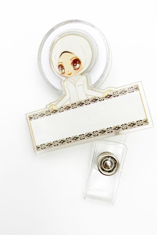 PLAIN YO-YO Hijab nurse WHITE