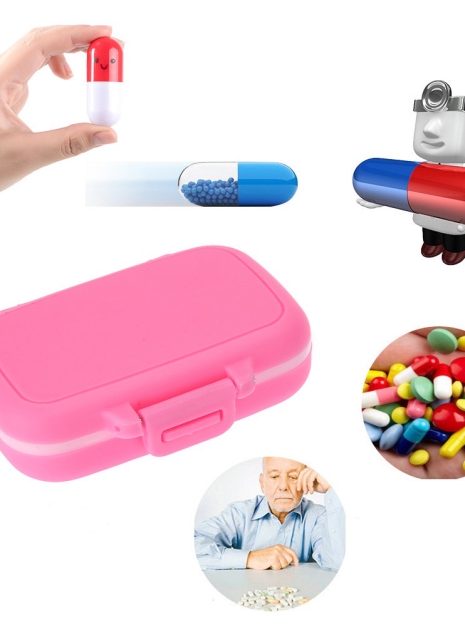 3 Grid Pill Box 